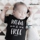 Camiseta bebé y niños "Wild & Free"