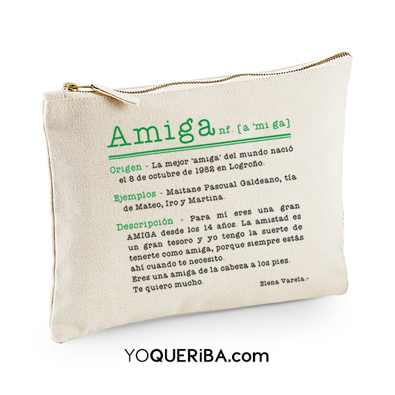 estuche amiga