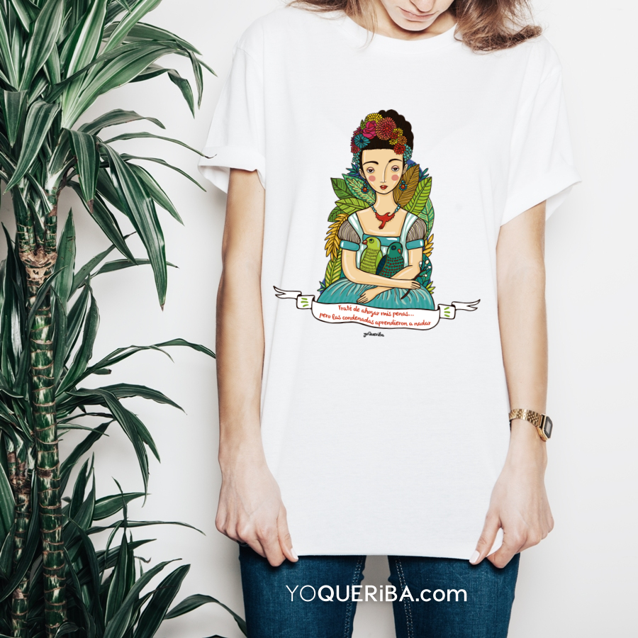 imagen camiseta mujer FRIDA 02